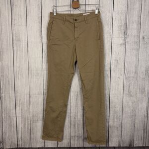 AG Adriano Goldschmied Men's W31 x L32 Tan Kullen Slim Fit Chino Trousers Pants
